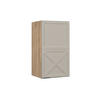 HÄNGESCHRANK Fame-Line GrauBeige 40 cm - Honigeiche/Eiche Wotan, Holzwerkstoff (40/72/34.1cm) - Vicco