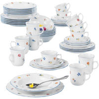 KOMBISERVICE Sonate Nostalgie bunt 42er Set - Multicolor, Keramik (1/1/1cm) - Seltmann Weiden