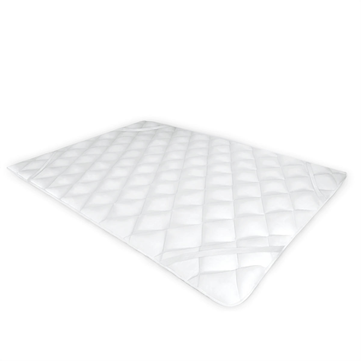 MATRATZENTOPPER weich, atmungsaktiv und druckentlastend 80x200 - Weiß, Textil (80/200cm) - Mister Sandman