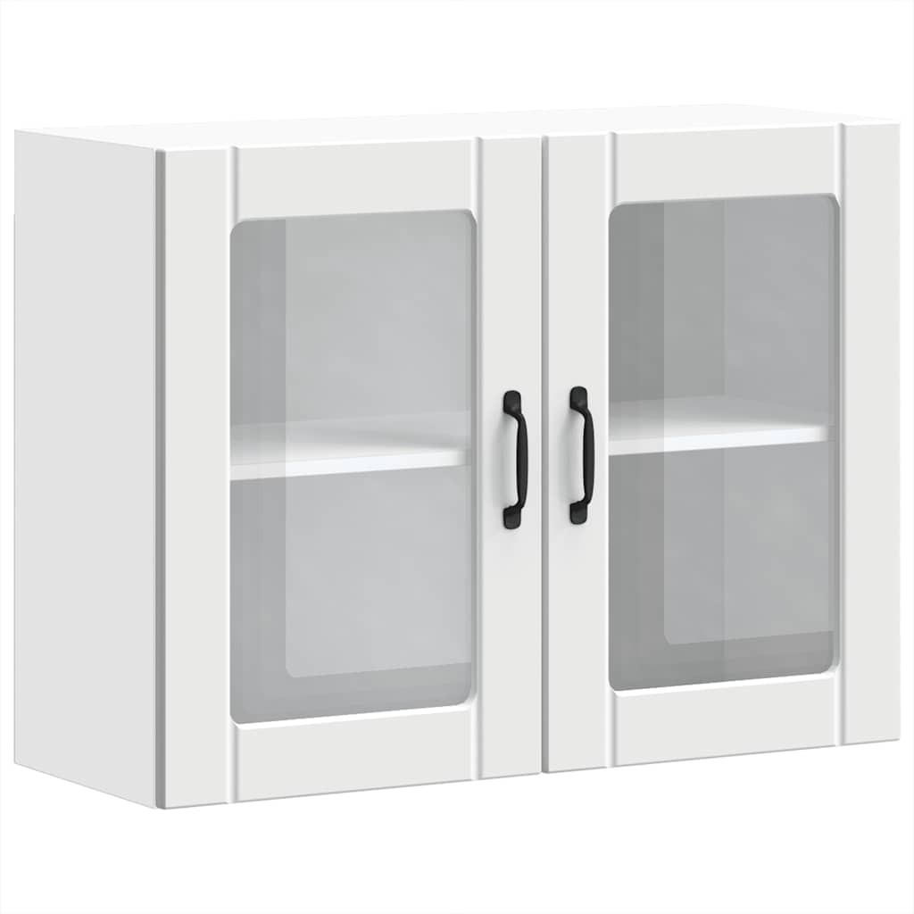 vidaXL Küchenoberschrank Weiß 80x60x31 cm