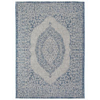 OUTDOORTEPPICH Cleo Blau 140x200 cm - Blau, Textil (140/200cm) - benuta Nest