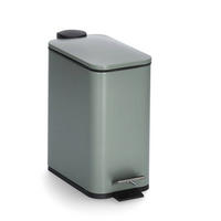 MÜLLEIMER 5 Liter - Grün, Metall (14/29/28.3cm)