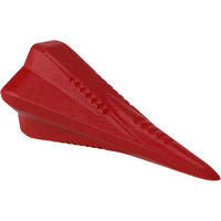 MEISSEL – diamantbeschichtet – zum Spalten von Holz – Rot, 1,6 kg - Rot, Metall (6.5/6.5/17cm) - DCA