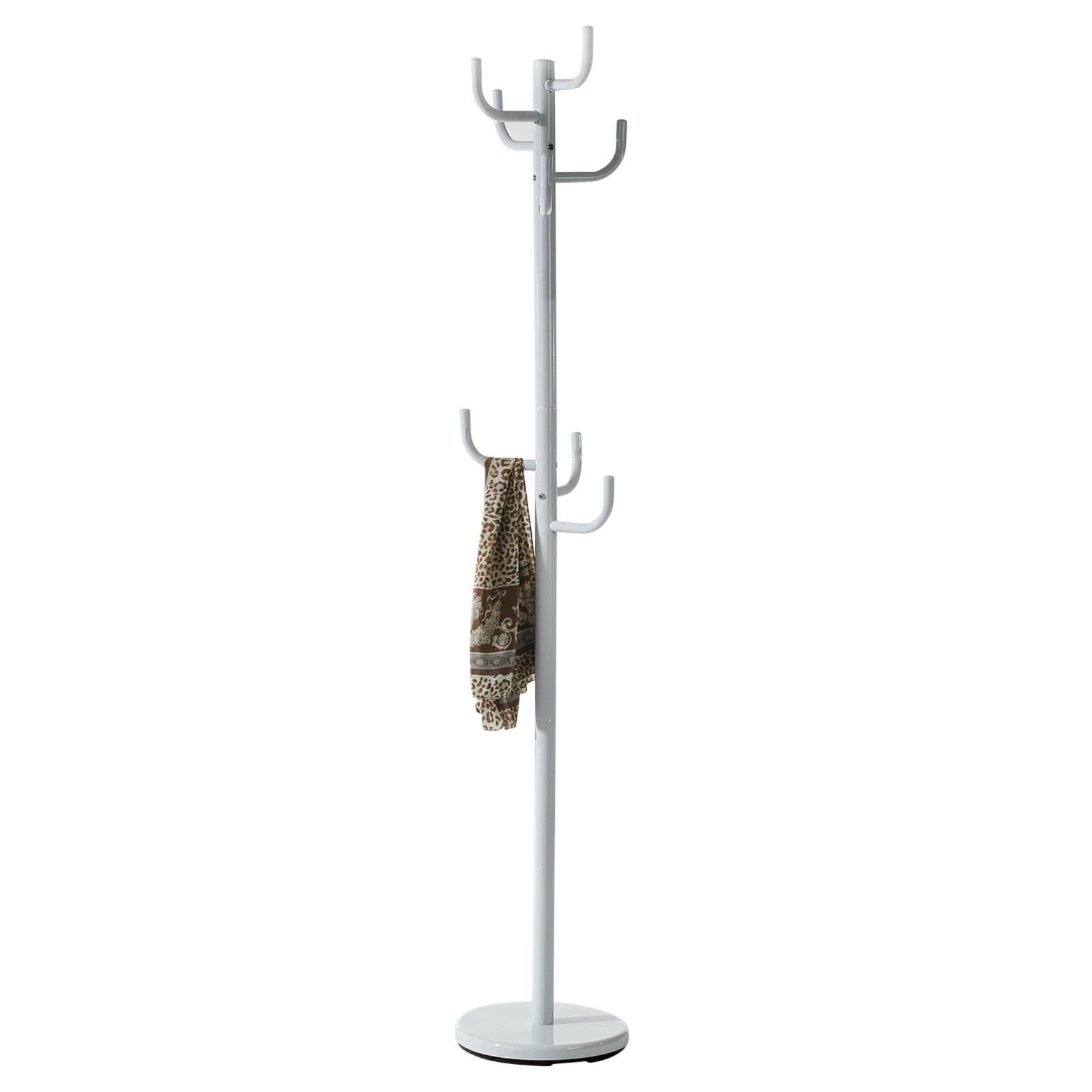 Idimex Kleiderständer Weiß 30x174x30 cm