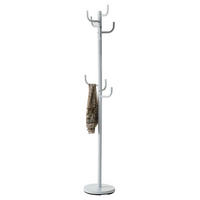 KLEIDERSTÄNDER MILA - Weiß, Metall (30/174/30cm) - IDIMEX
