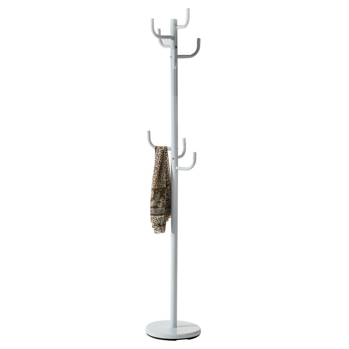 KLEIDERSTÄNDER MILA - Weiß, Metall (30/174/30cm) - IDIMEX