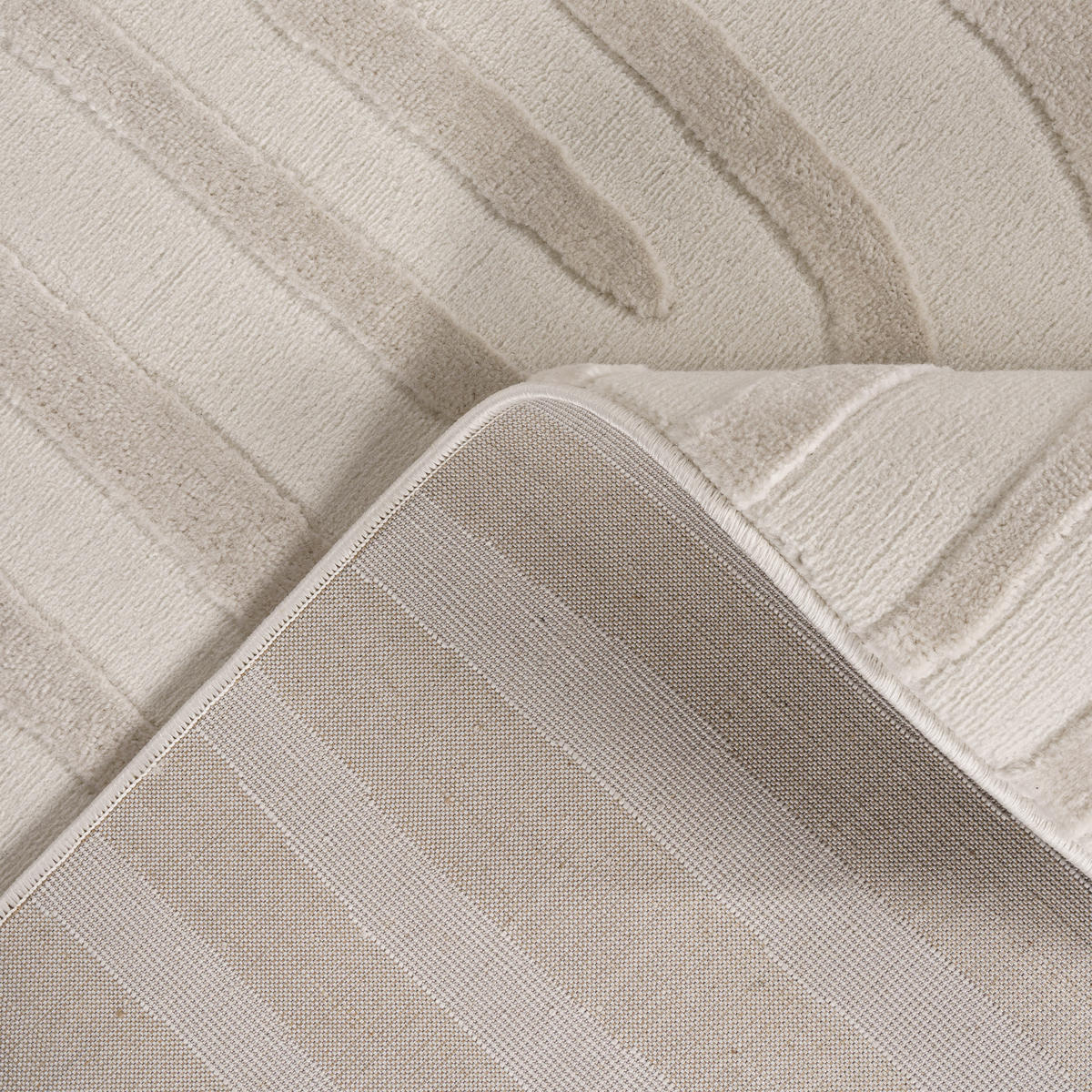 KURZFLORTEPPICH 80/150 cm Tinos 575 - Creme, Textil (80/150cm) - Paco Home