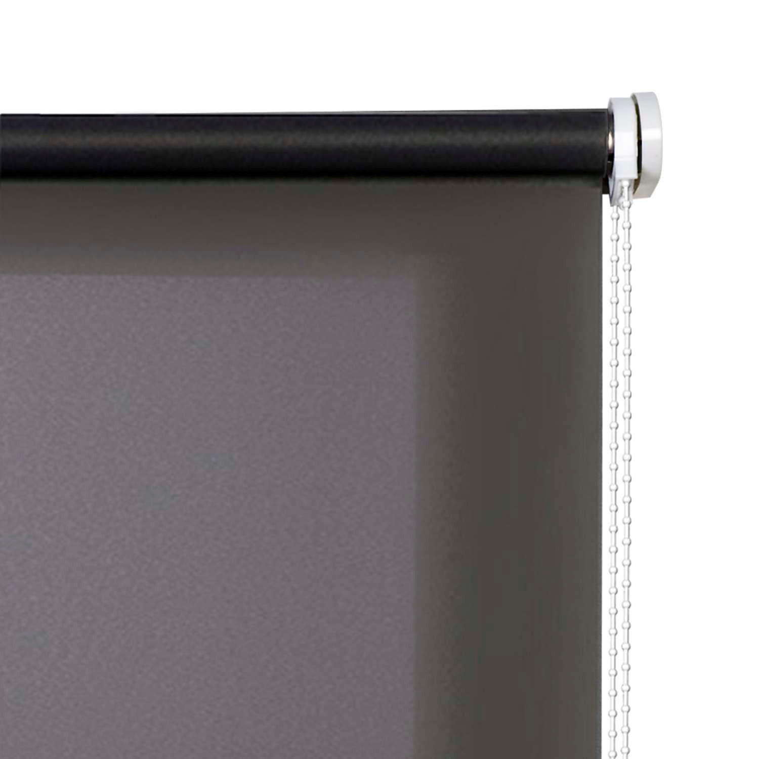 Thumbnail - Storesdeco Rollo, Grau, Kunststoff, Uni, Rechteckig, 180x180 cm, CE, Wohntextilien, Rollos & Jalousien, Rollos