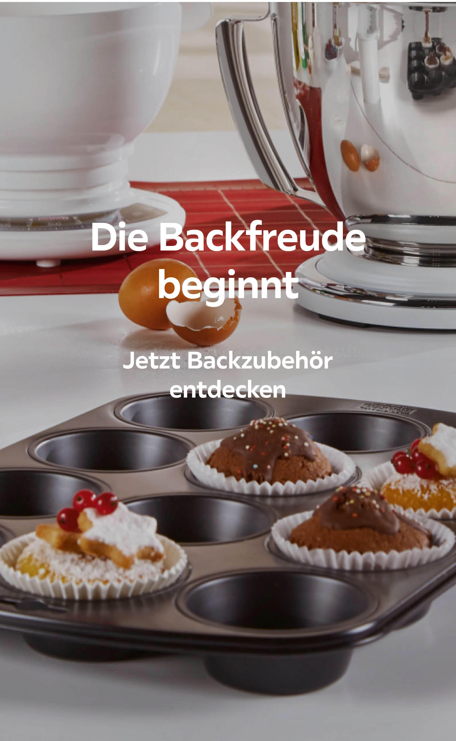 Die Backfreude beginnt