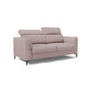 SCHLAFSOFA Gardenia - Rosa, Metall (198/88/94cm) - Divani.store
