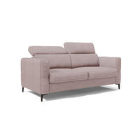 SCHLAFSOFA Gardenia - Rosa, Metall (198/88/94cm) - Divani.store