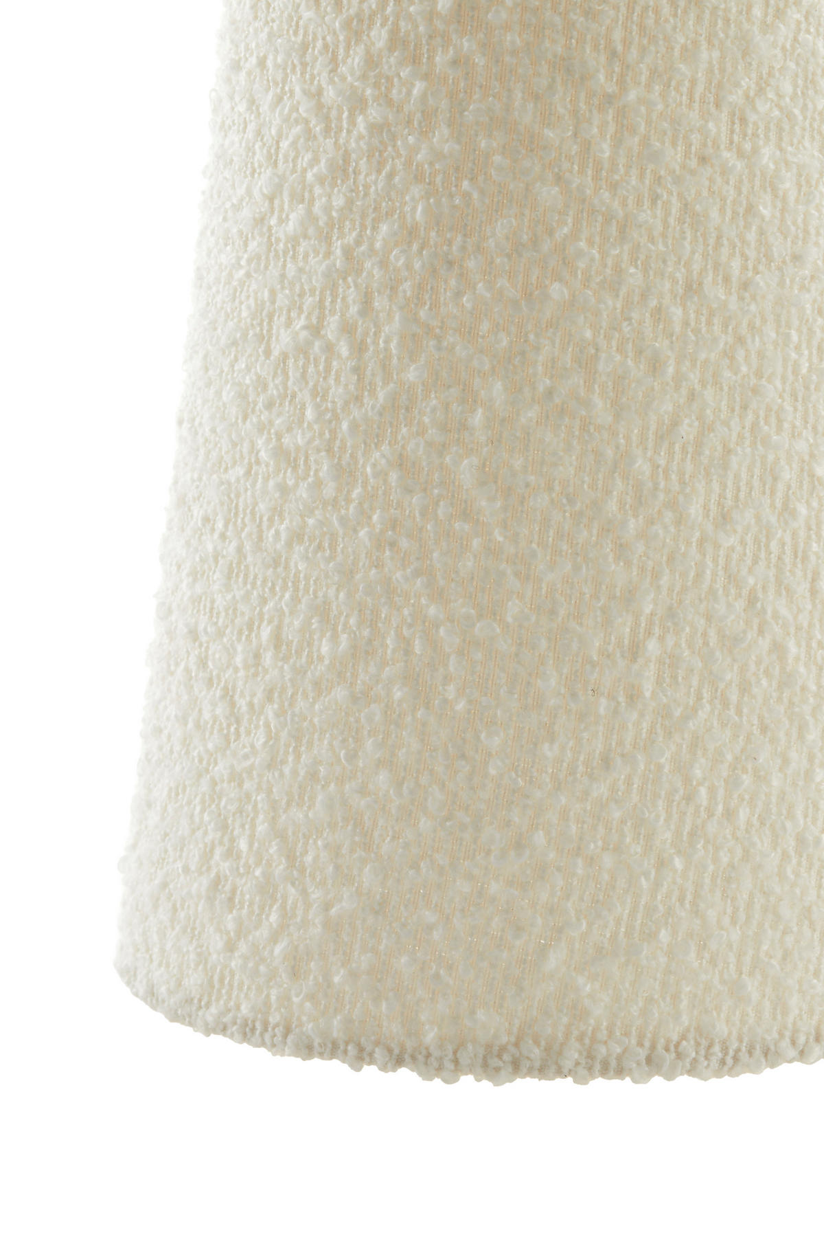 TISCHLAMPE Mikkel Weiß Ø20/58 cm - Weiß, Textil (20/20/57.5cm) - Light & Living