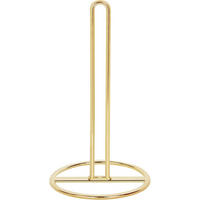 KÜCHENROLLENHALTER Stehend Gold 32 cm - Goldfarben, Metall (17/7.6/30cm)