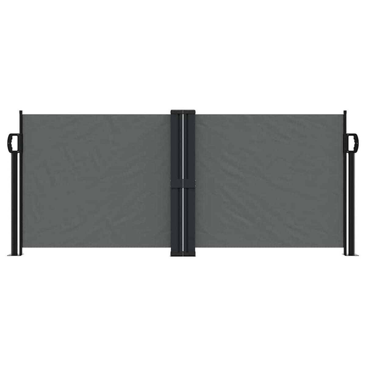 SEITENMARKISE Ausziehbar Anthrazit 100x600 cm - Anthrazit, Metall (600/100cm) - furnicato
