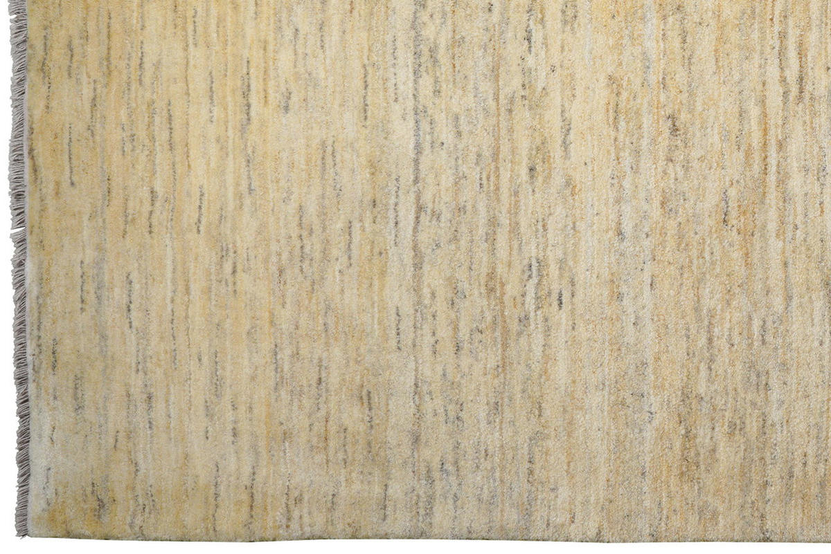 TEPPICH Gabbeh Beige 251/165 cm Schurwolle - Beige, Textil (165/251cm) - Looma