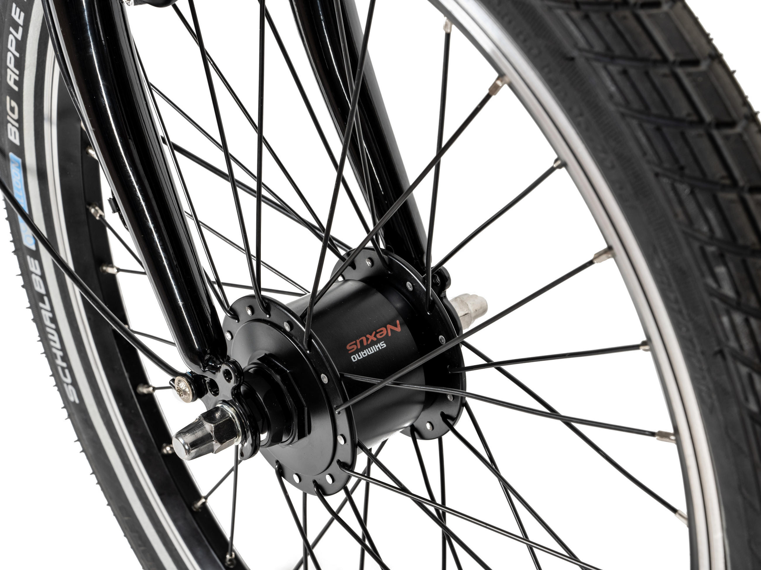 FALTRAD Hawk Folder 3.0 - Schwarz, Metall (40cm) - Hawk Bikes