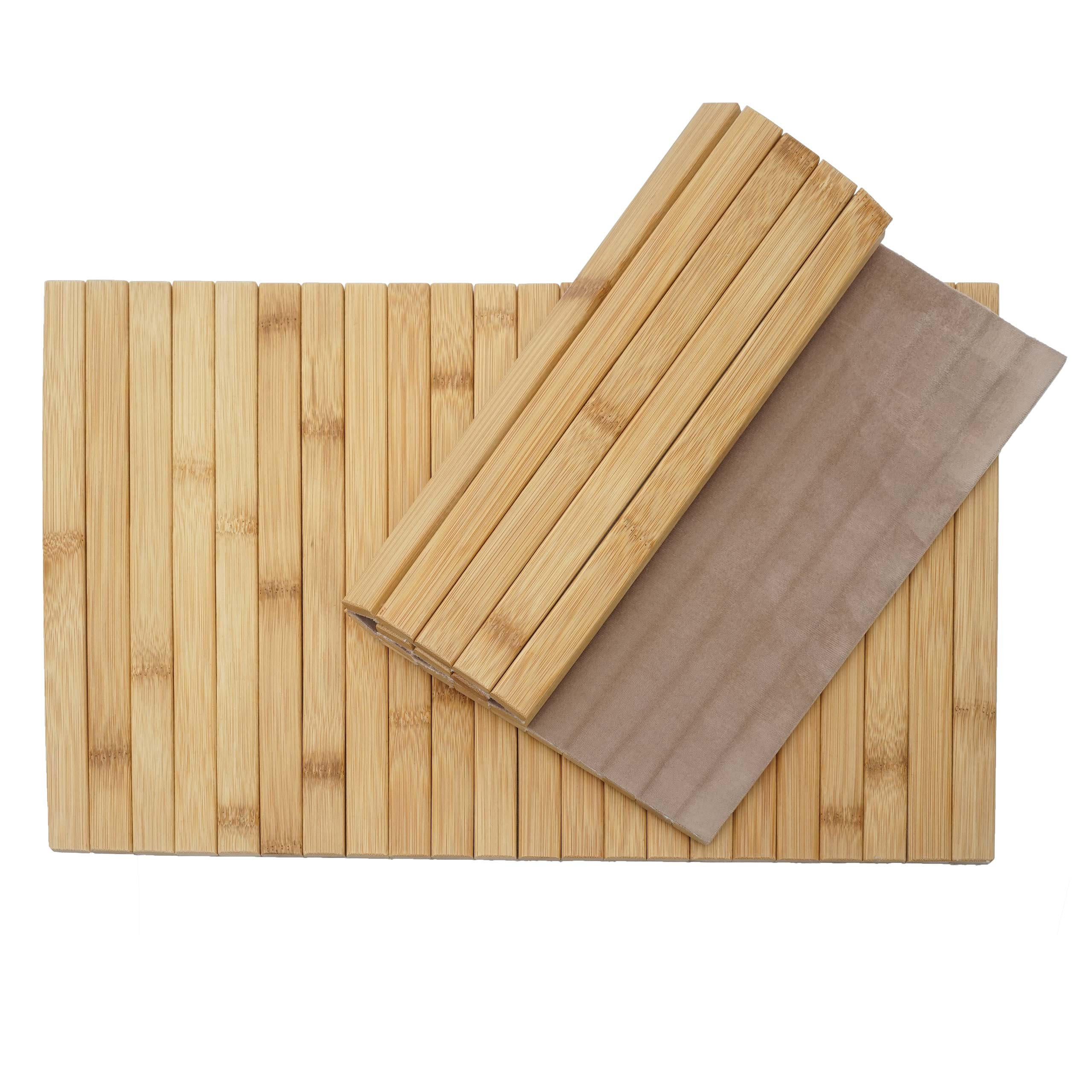 TISCHSET rechteckig Braun 2-teilig-Set - Braun, Holz (30/45/1cm) - MCW