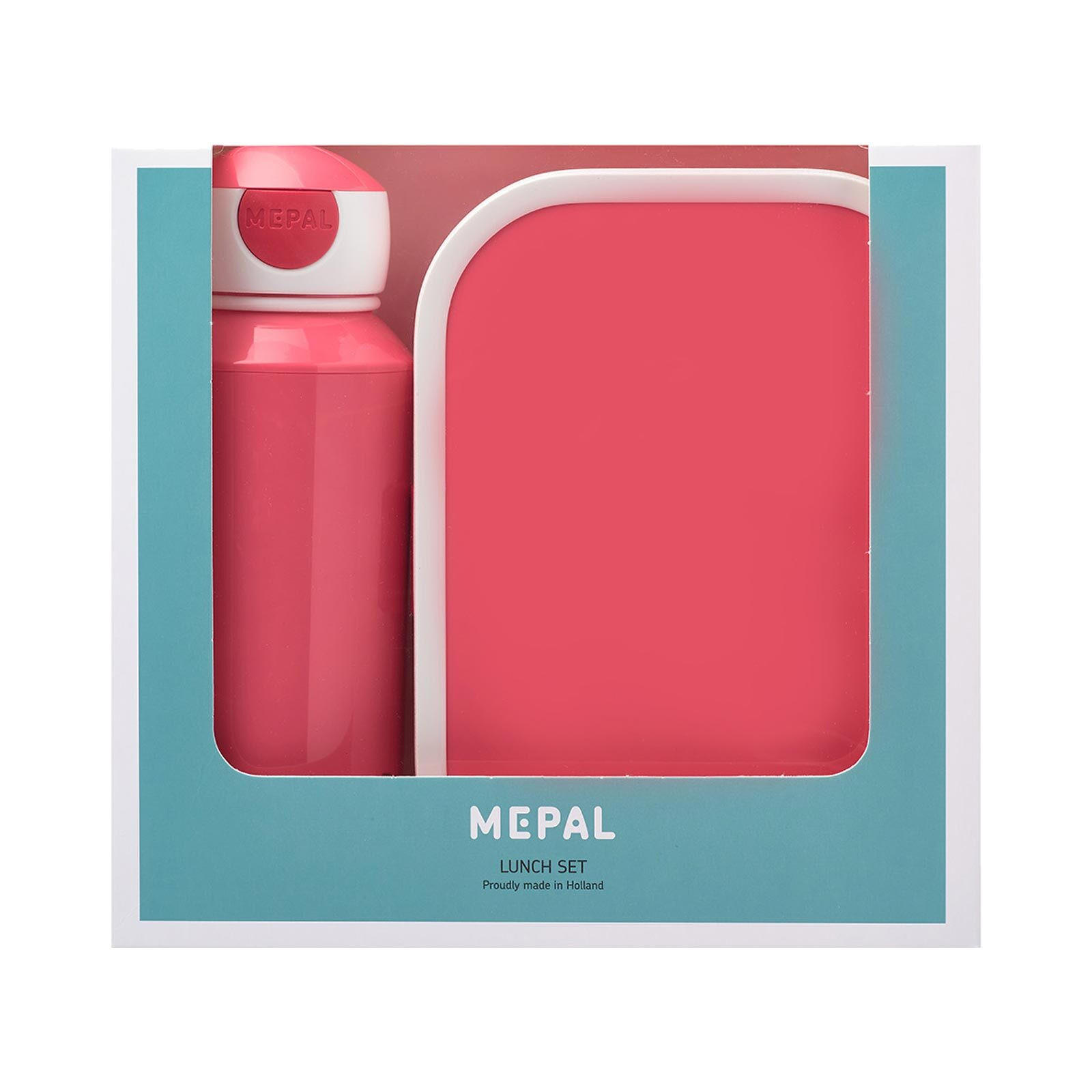 LUNCHSET Campus pink 400 ml + 700 ml 2er Set - Pink, Kunststoff (7.5/18.8/20.5cm) - Mepal