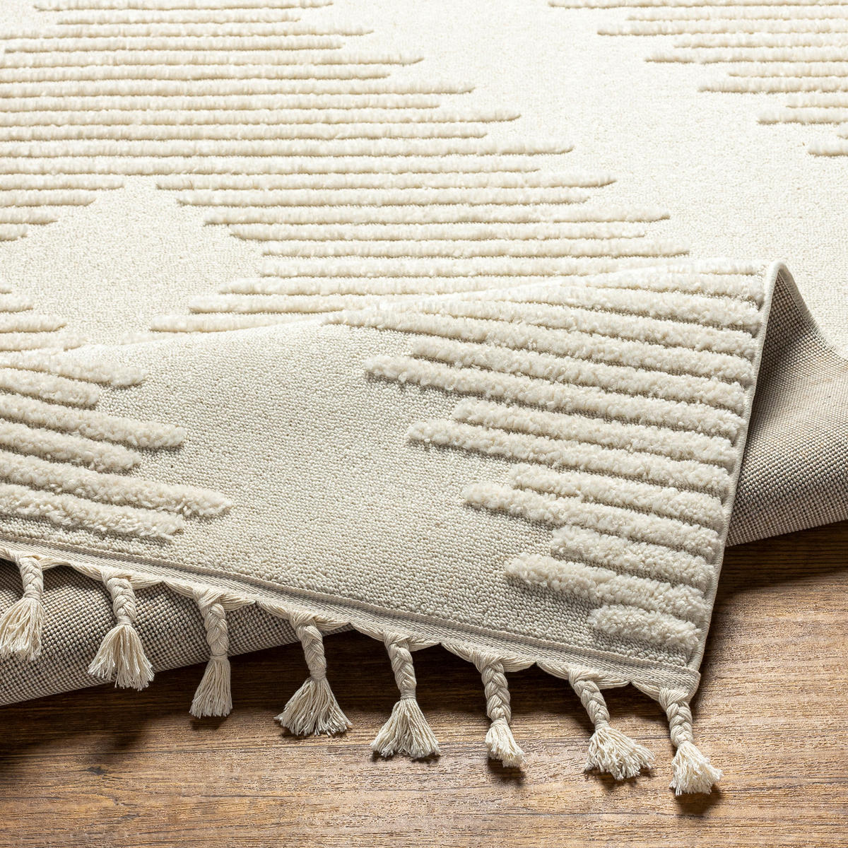 KURZFLORTEPPICH 160/213 cm Beige - Beige, Naturmaterialien/Textil (160/213cm) - LIVABLISS