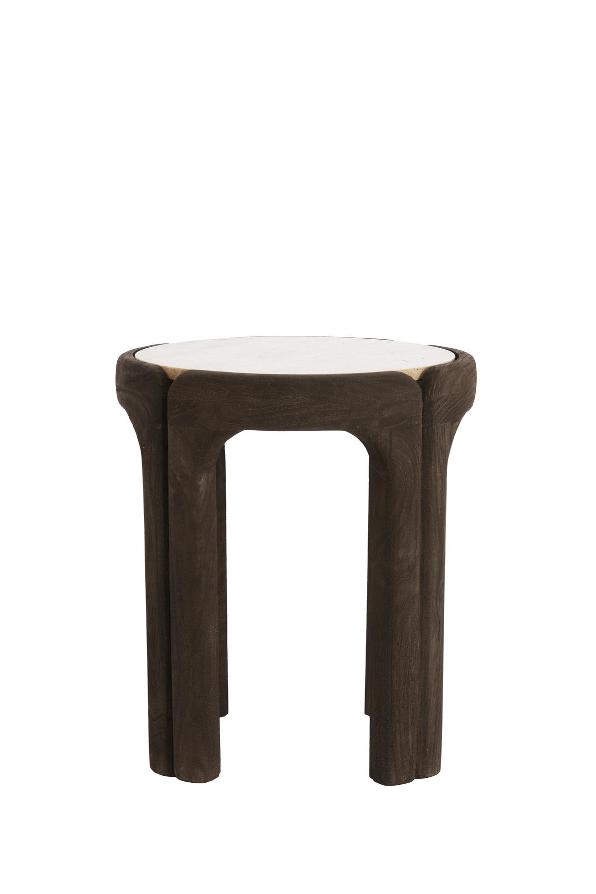 BEISTELLTISCH Ali Grau 45/45/50 cm - Grau, Holz (45/45/50cm) - Light & Living