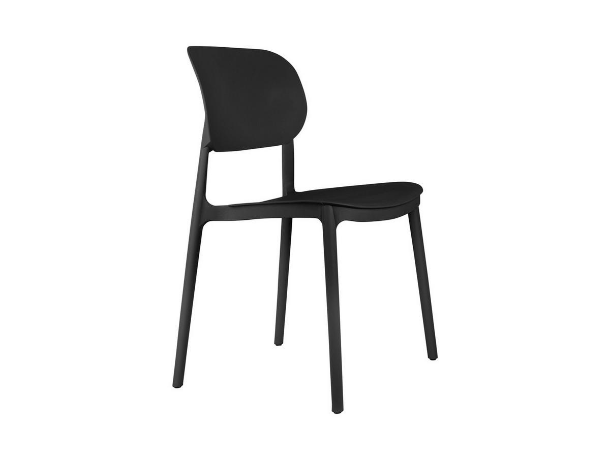 ESSZIMMERSTUHL Cheer 49/42/81 cm - Schwarz, Kunststoff (42/81/49cm) - Leitmotiv