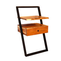 NACHTTISCH Lean Braun 45/35/77 cm - Braun, Holz (35/77/45cm) - Hoyz Collection
