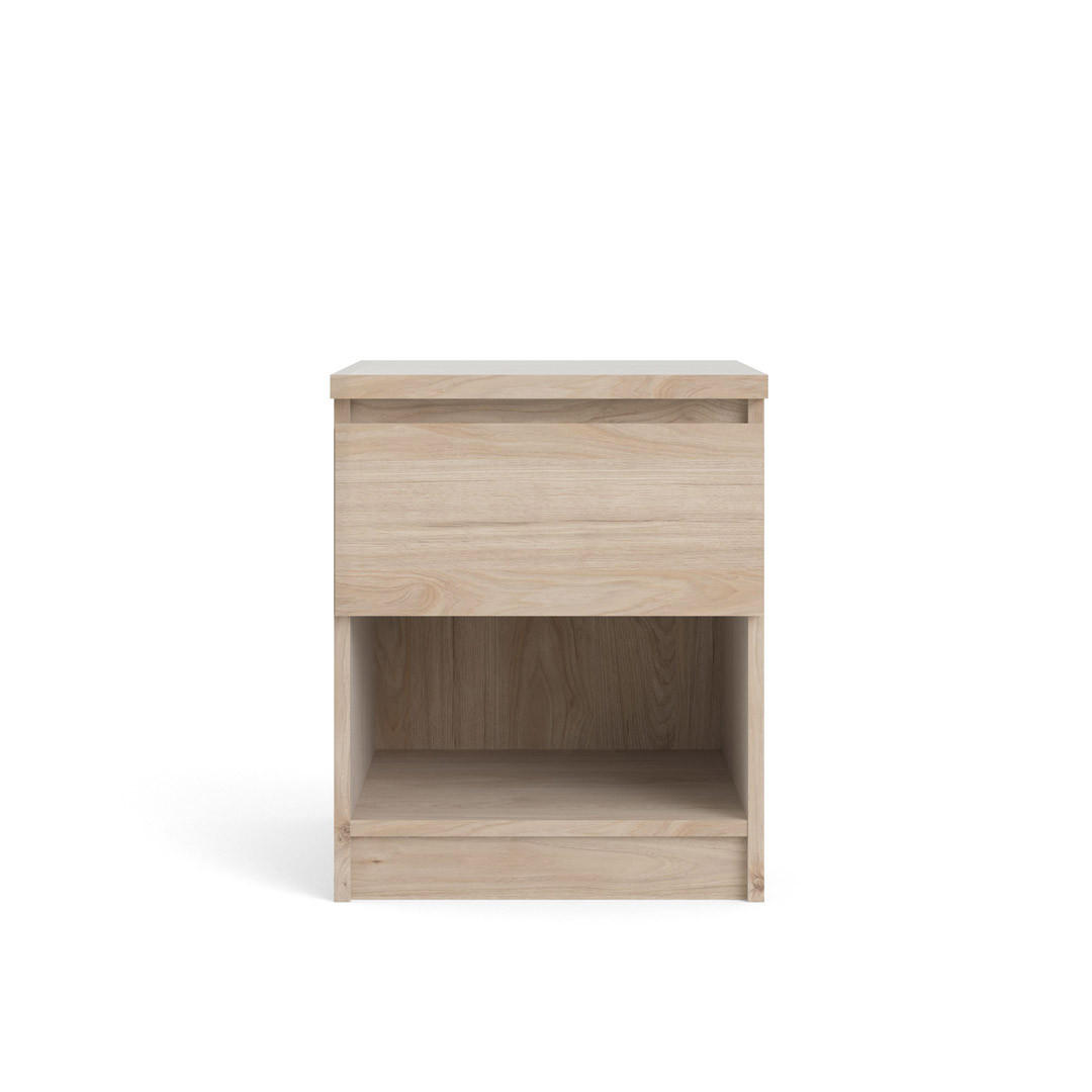 NACHTSCHRANK Hickory - Braun, Holzwerkstoff (41/50/40cm) - ebuy24