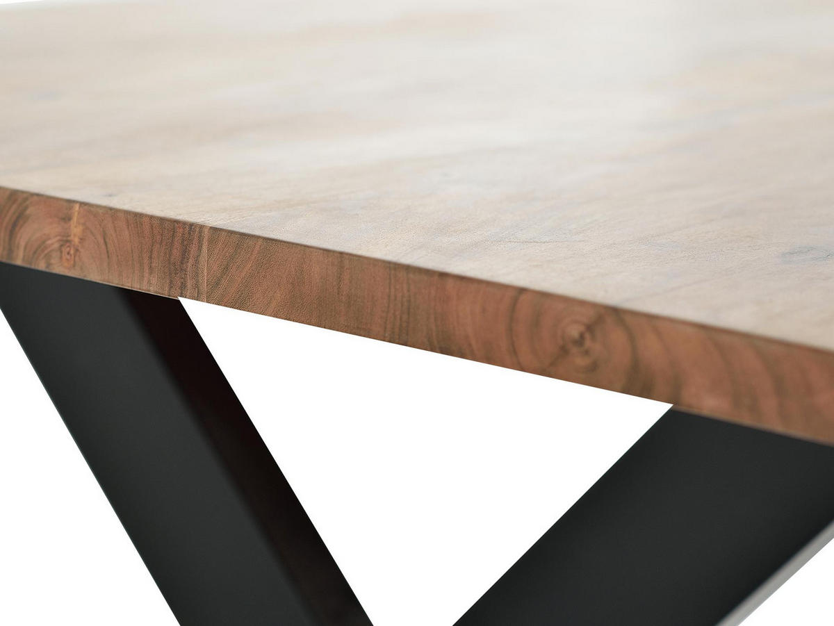 ESSTISCH aus Akazienholz - Braun, Holz (240/100/78cm) - Giner y Colomer