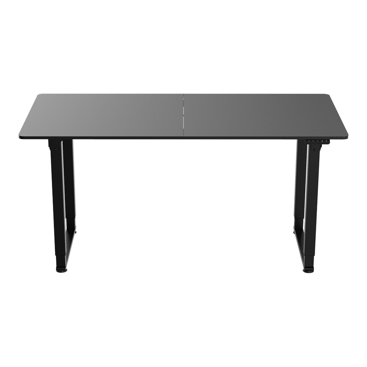 SCHREIBTISCH Kirkkonummi - Schwarz, Holzwerkstoff/Metall (160/75/72cm) - pro.tec