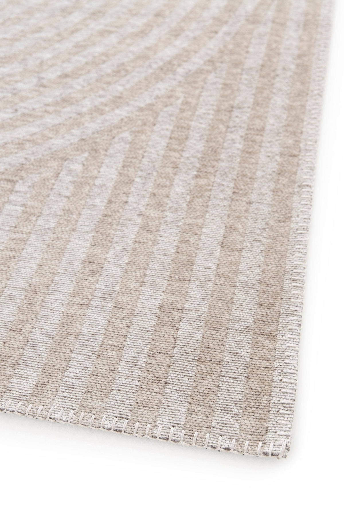 TEPPICH In- Outdoor, recycelt beige - Beige, Textil (120/170cm) - AFK Living
