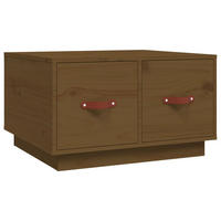 COUCHTISCH Honigbraun 60x53x35 cm Massivholz Kiefer - Braun, Holz (60/53/35cm) - furnicato