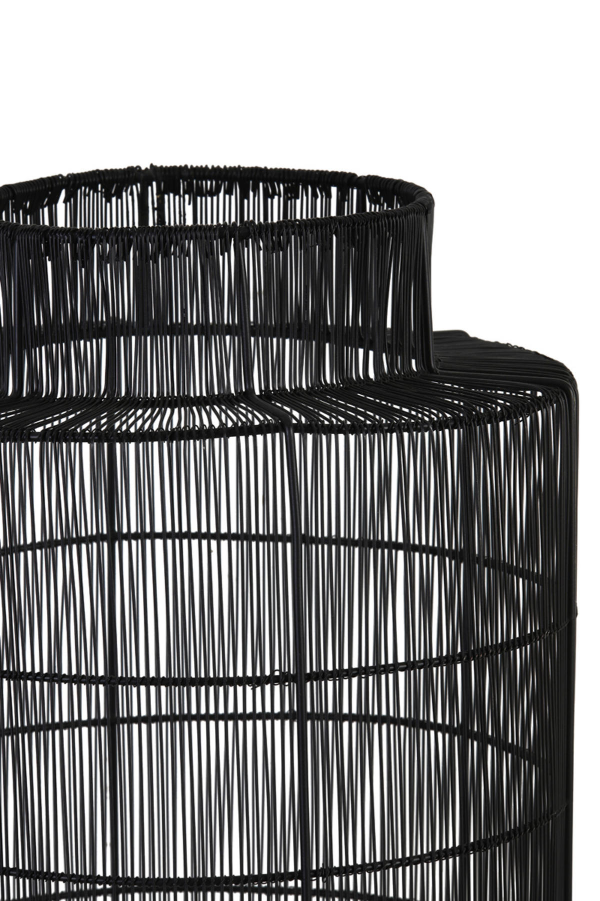 STEHLEUCHTE Gruaro Schwarz Ø32/150 cm - Schwarz, Metall (32/32/150cm) - Light & Living