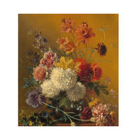 FOTOTAPETE - Quinty Flowers - Multicolor, Papier/Kunststoff (250/280cm) - Art for the Home