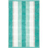 HANDTÜCHER NOBLESSE STRIPE 1087 SMARAGD - 44 - Grün, Textil (30/50cm) - Cawoe
