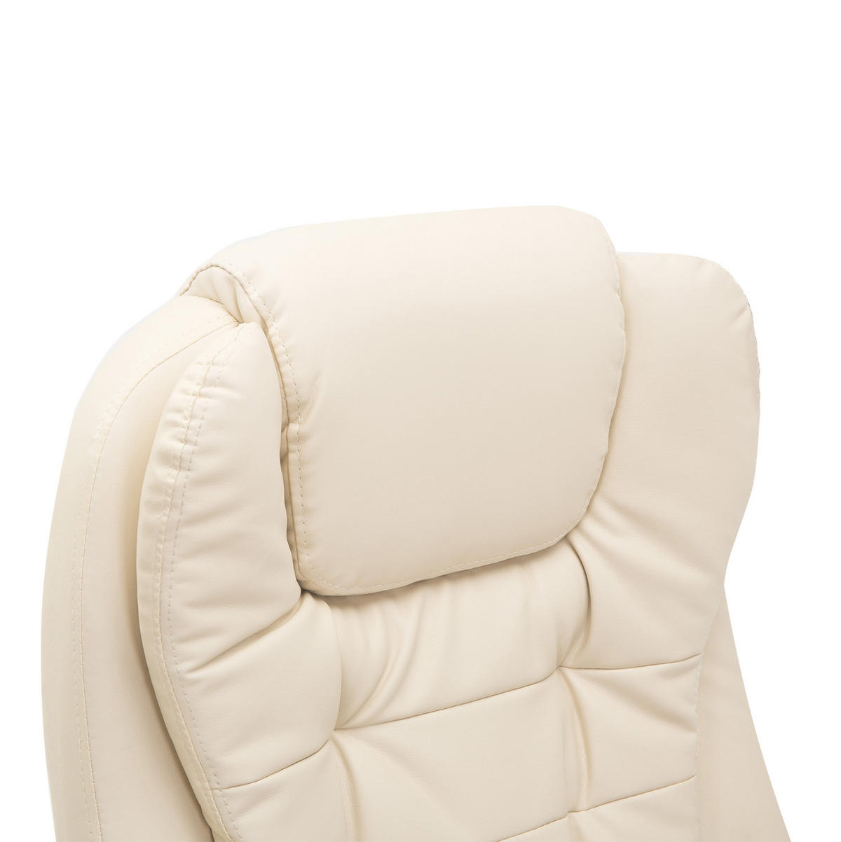 DREHSTUHL, Sitzbreite 54 cm, Sitzhöhe 44–54 cm, mit Massage- und Wärmefunktion, 62/68/121 cm, beige - Beige, Kunststoff (68/121/62cm) - Redom