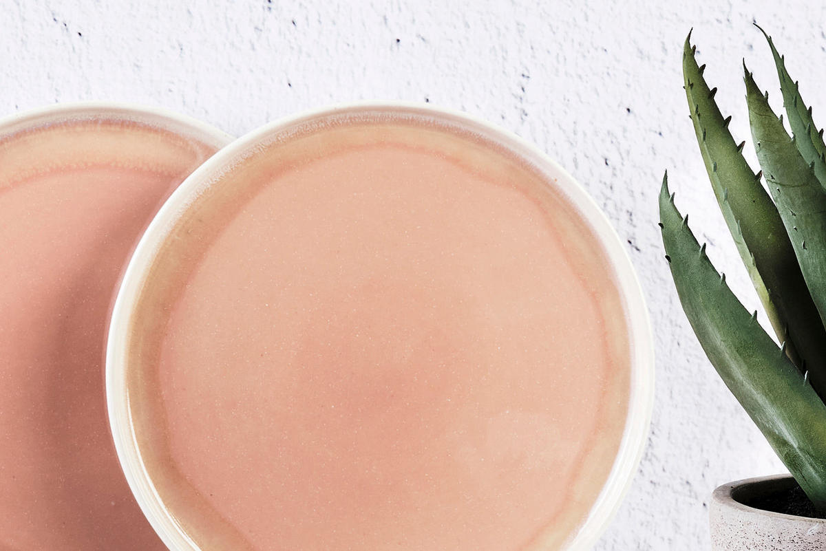 TELLER Oxygen Ø21,5cm - 6er-Set -Puderrosa - Pink, Keramik (21.5cm) - Björn