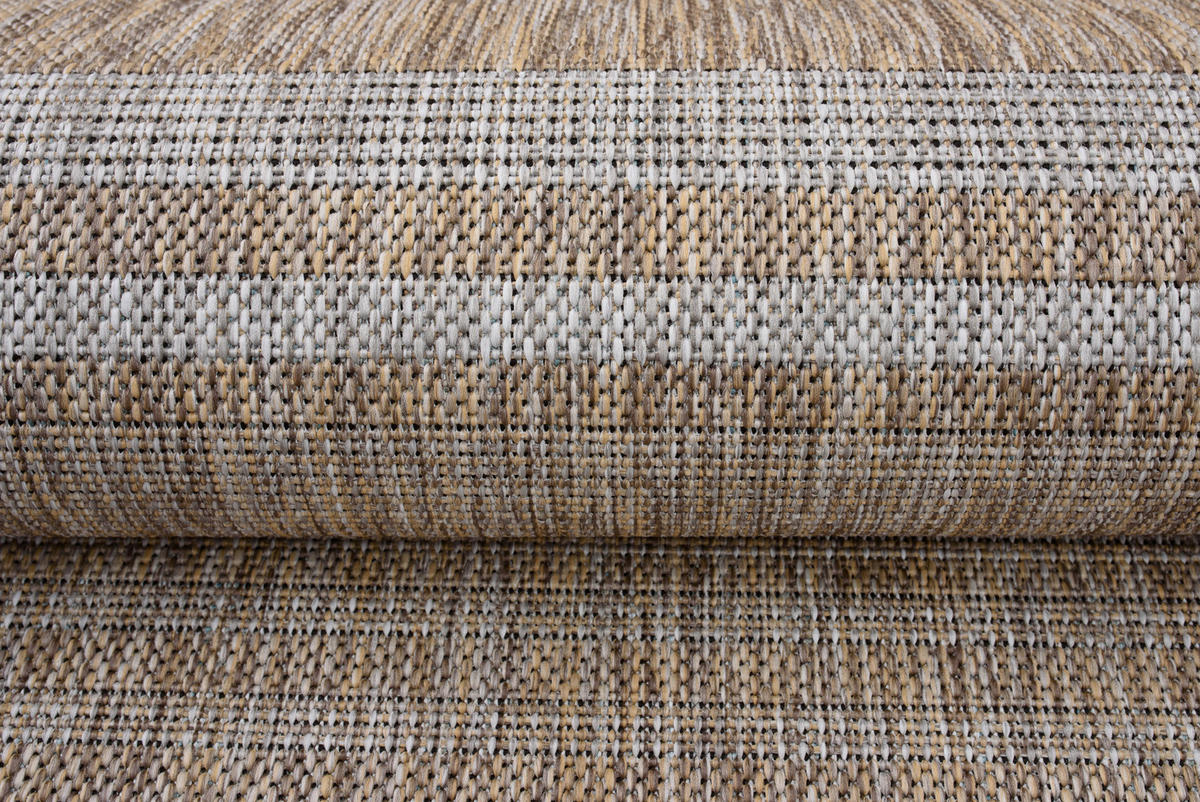 TEPPICH MELISSA Braun 60/200 cm - Braun, Kunststoff (60/200cm) - Tapiso