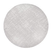 TEPPICH Tsingy Oyster Structures 240/240 cm - Grau, Textil (240/240cm) - Louis De Poortere