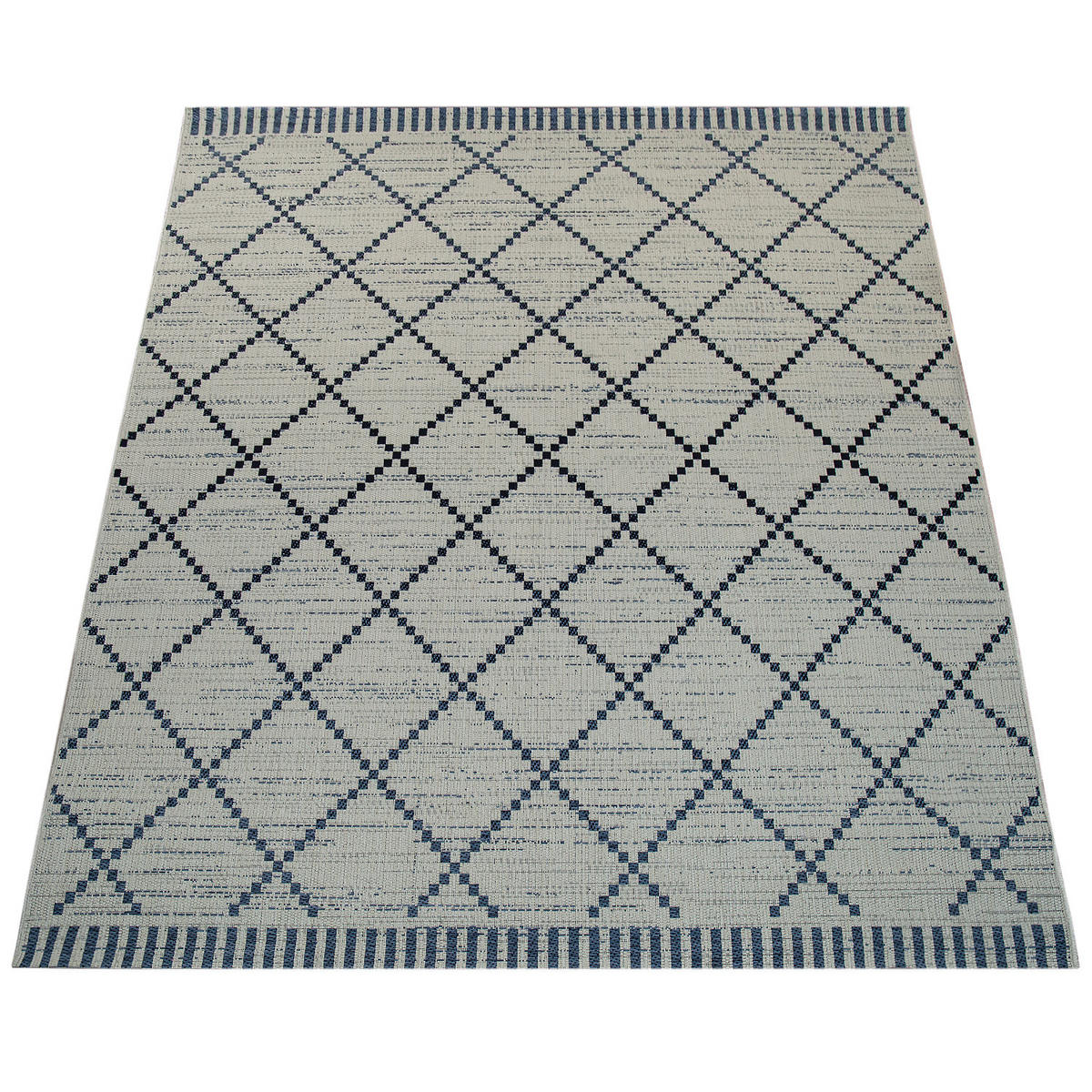 OUTDOORTEPPICH 200/290 cm Kortrijk 742 - Weiß, Textil (200/290cm) - Paco Home