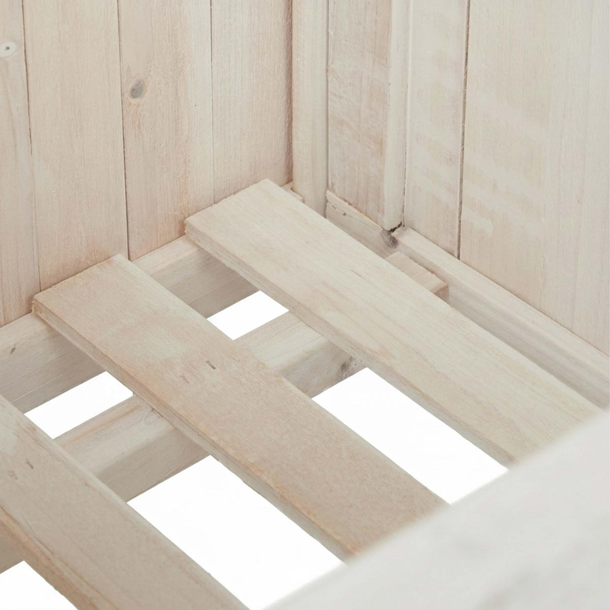 RANKKASTEN Weiß Tannenholz mit Rankgitter 90x36x36 cm - Weiß, Holz (36/90/36cm) - Relaxdays