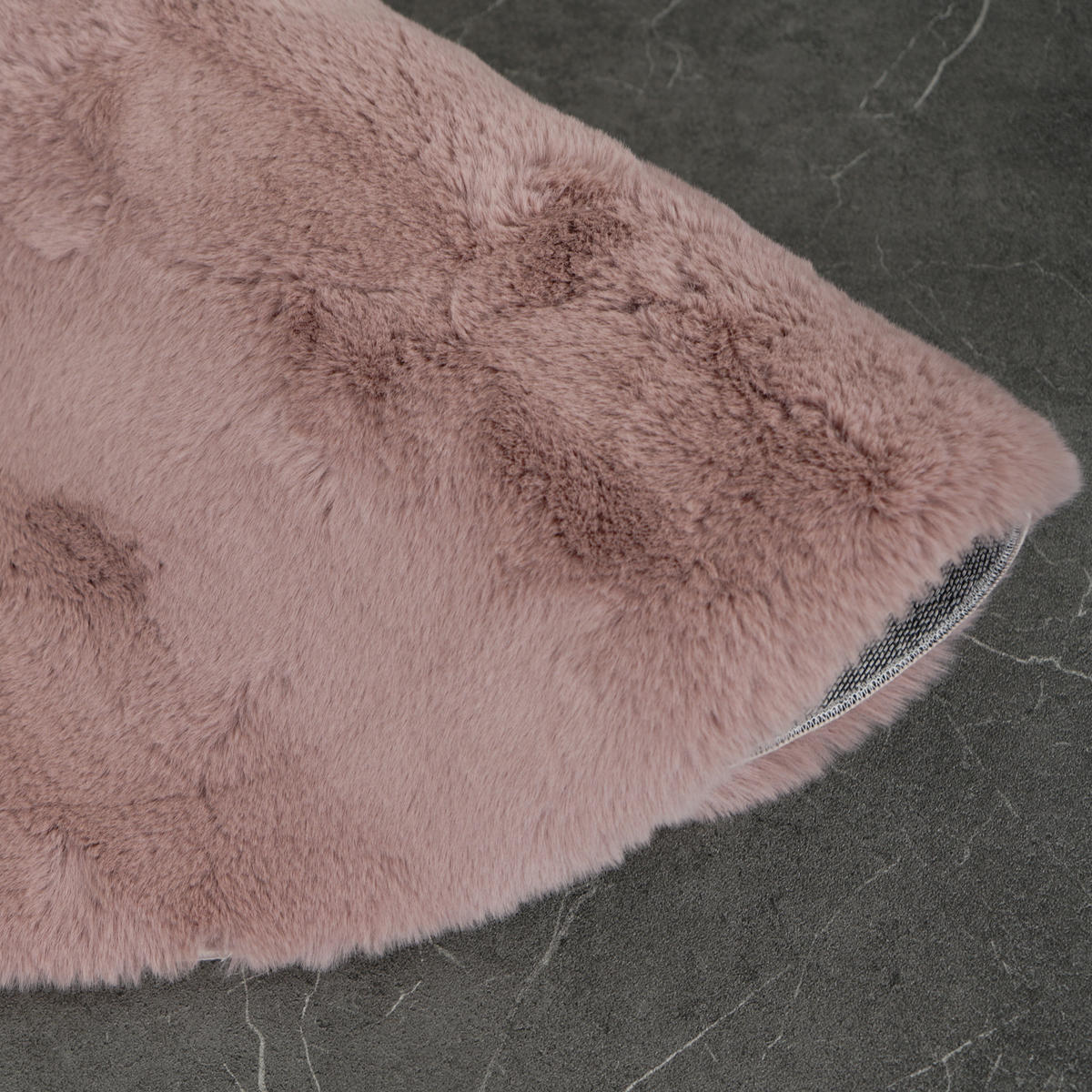 FELLTEPPICH CLOUD SUPER SOFT 120/120 cm Pink - Pink, Textil (120/120cm) - Consilio Concept
