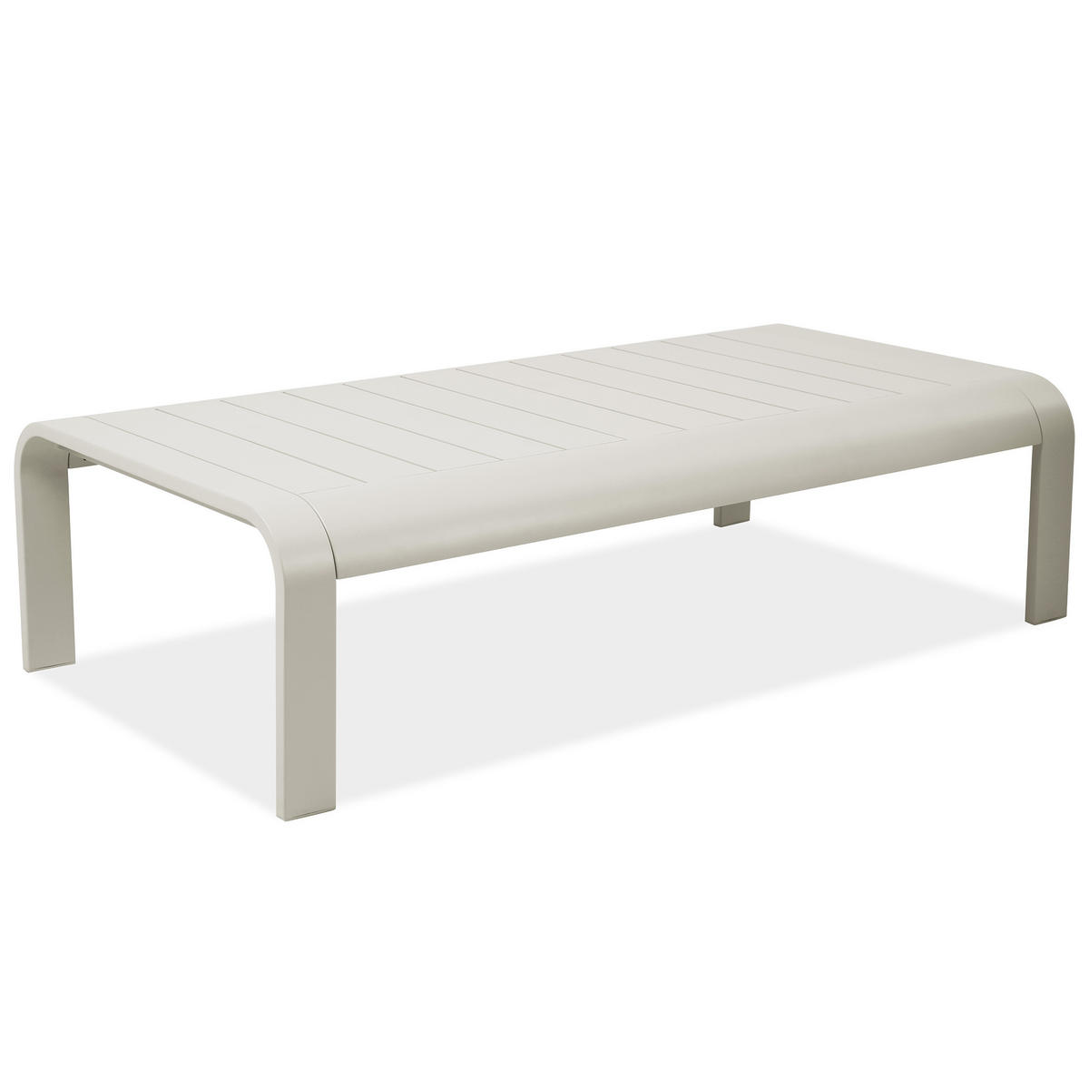 GARTENSET Selene mit Sofas Sessel und Kaffeetisch, für 5 Personen, Metallbeine, Beige - Beige, Metall - Beautysofa