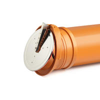 ROHRENDKLAPPE DN 315 orange für erdverlegte Rohre - Grau, Kunststoff (39.5/27.5/4cm) - Airfit