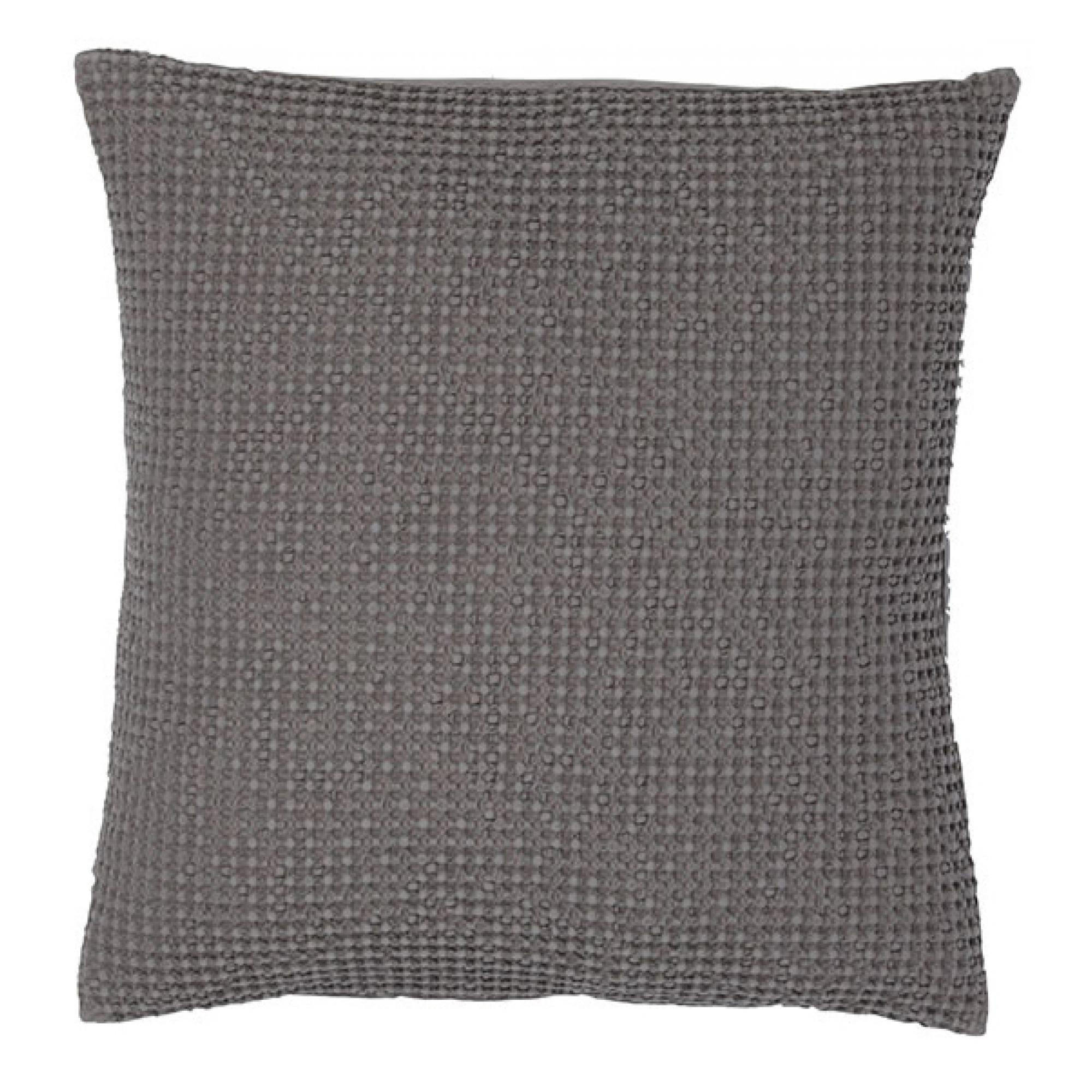 KISSEN Maia turteltaubefarben 45 x 45 cm - Taupe, Textil (45/45cm) - Vivaraise