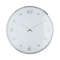 WANDUHR Diamondo - Weiß, Metall (41/3/41cm) - home&you