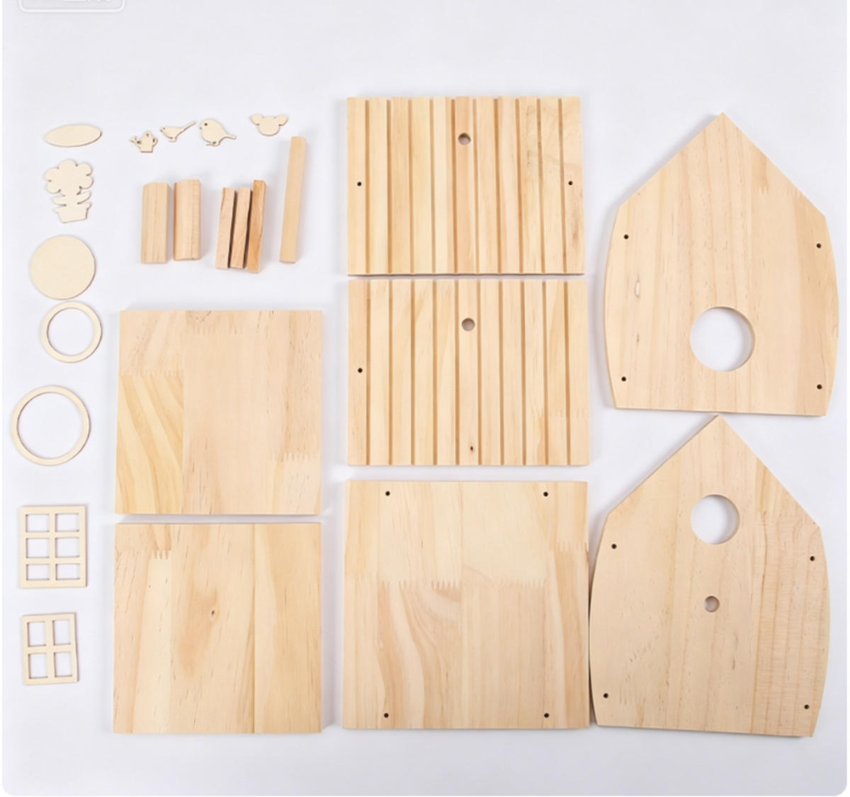 VOGELFUTTERSPENDER,HOLZ,DIY-STIL, 17,98 x 27,94 cm - Hellbraun, Holz (17.98/27.94/17.98cm) - Authentics