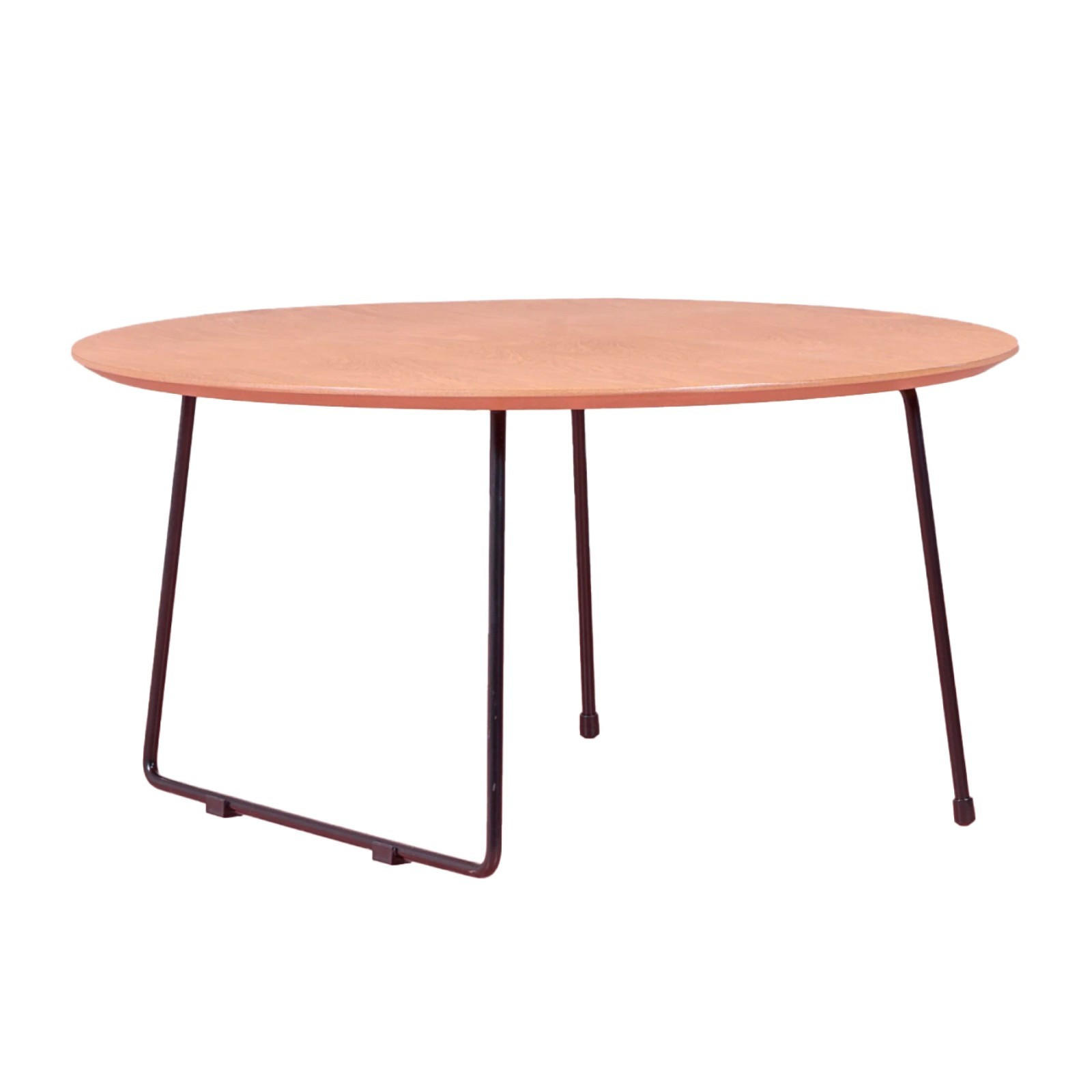 COUCHTISCH Rund Eichefarben 55/49/41 cm - Eichefarben, Holz (55/49/41cm) - Nest Dream