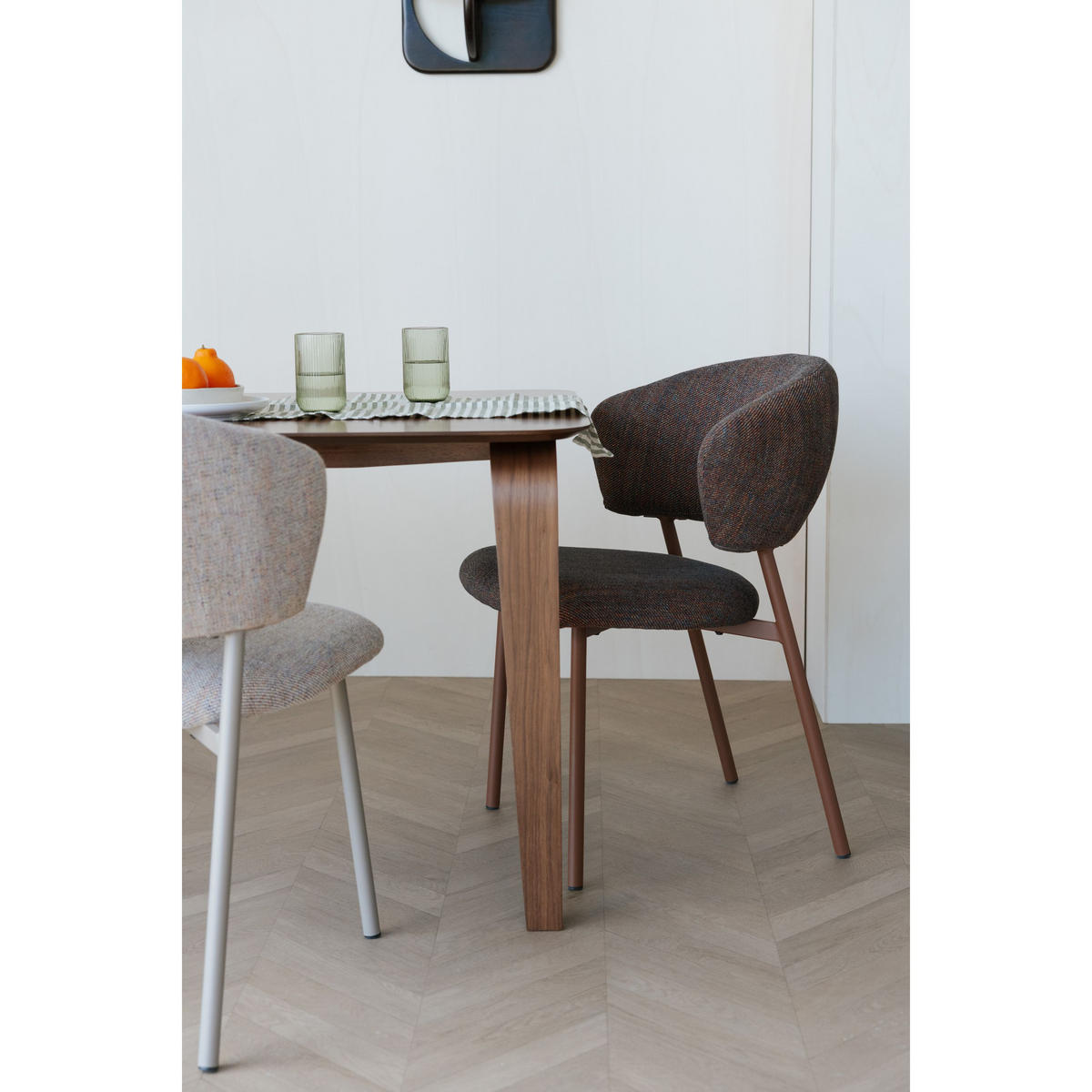 ESSZIMMERSTUHL Jasmine Braun - 2 er Set - Braun, Kunststoff (50/85/63cm) - Housecraft Living