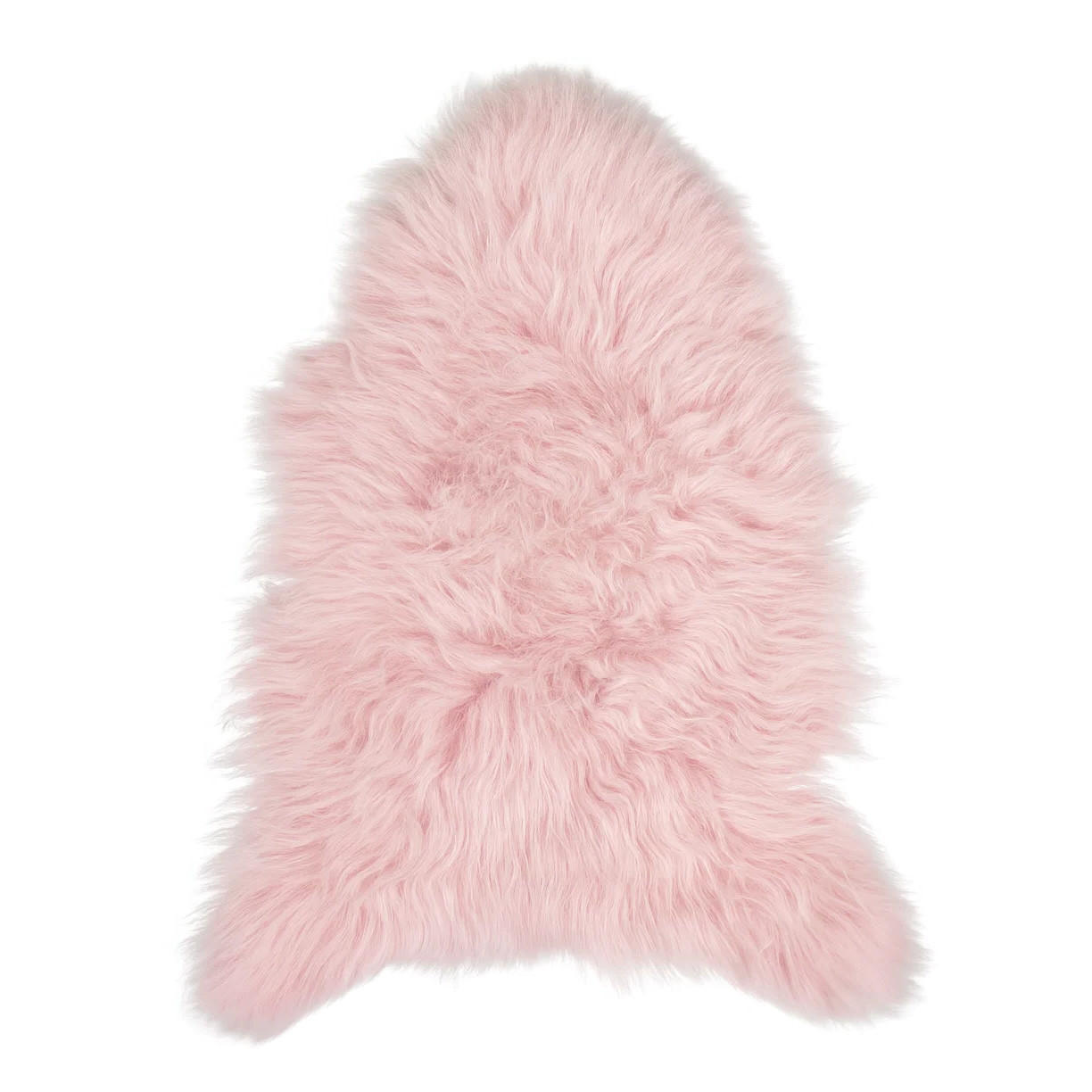 SCHAFFELL Island Rosa, Lange Zottelige Wolle, ca. 100 cm - Rosa, Fell (60/100cm) - Provellus