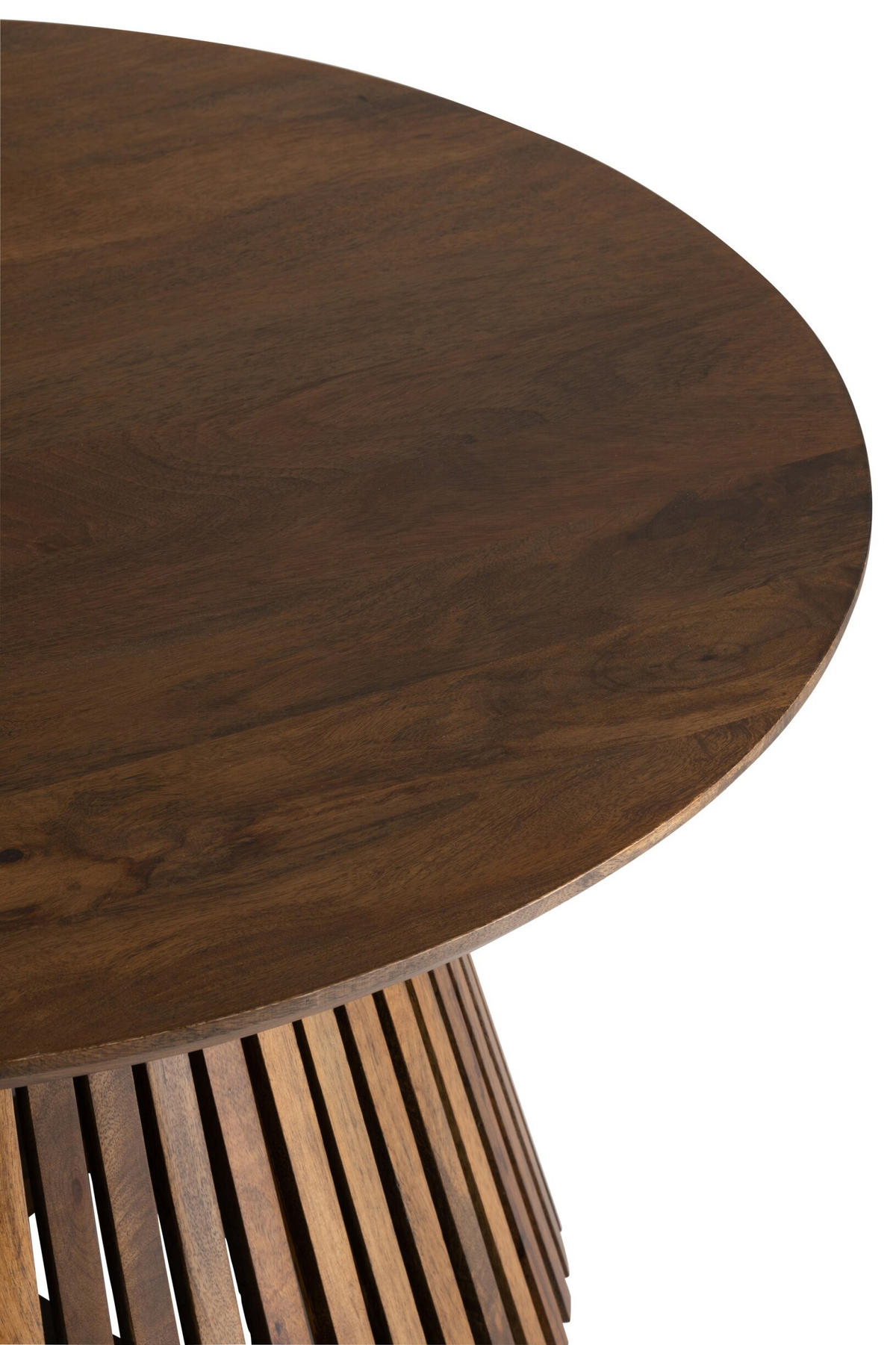 TISCH VINCENT - Holz - Braun - M - Braun, Holz (80/80/39.5cm) - J-Line